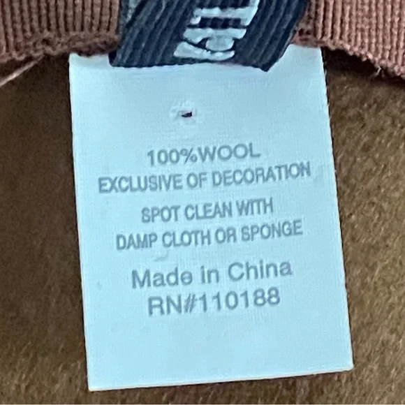 Apt 9  Women's Deep Tan Wide Brim Floppy Hat. One Size Fits Most - Picture 8 of 9